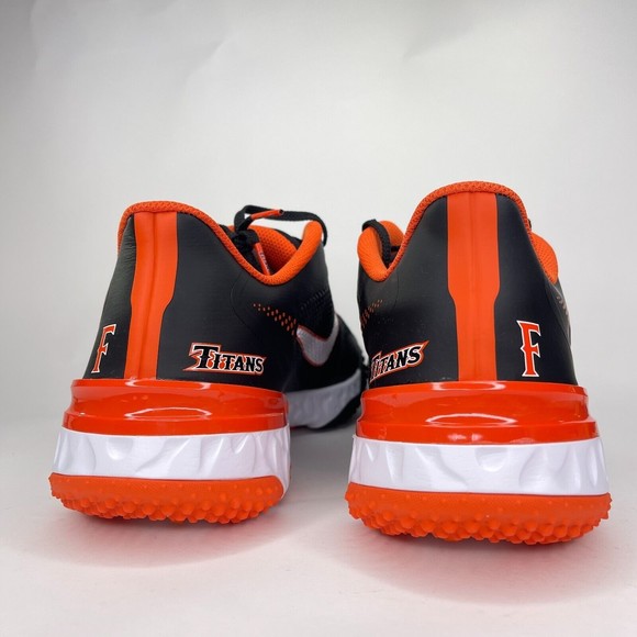 Nike Alpha Huarache Elite 3 Turf Cal State Fullerton Titans Sz 12 DH0123-006
